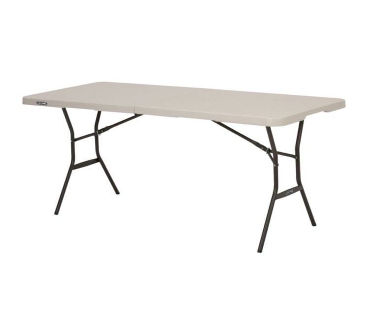 6' Foldable Rectangle Table